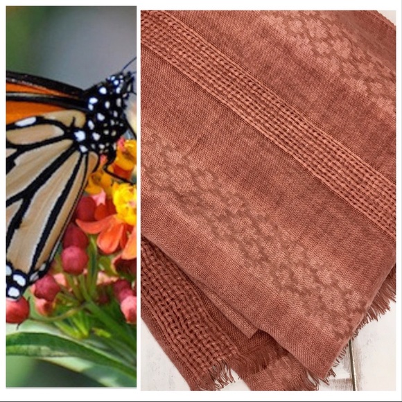 *CLEARANCE* Boho Burnout Copper Kimono - Picture 8 of 8